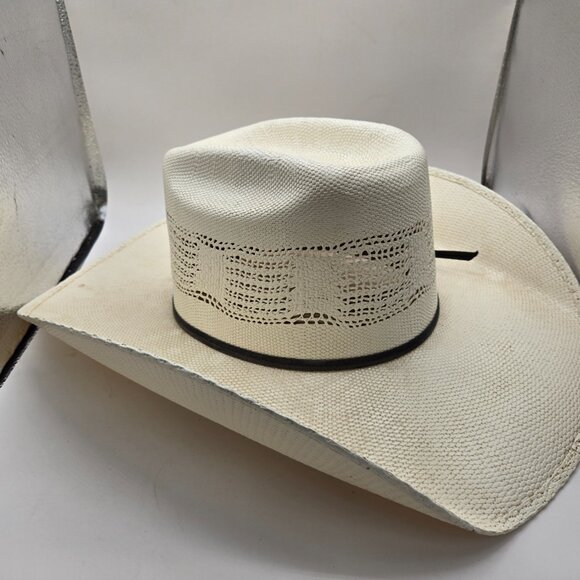 Resistol Straw Cody Johnson Cowboy Hat - Picture 2 of 12